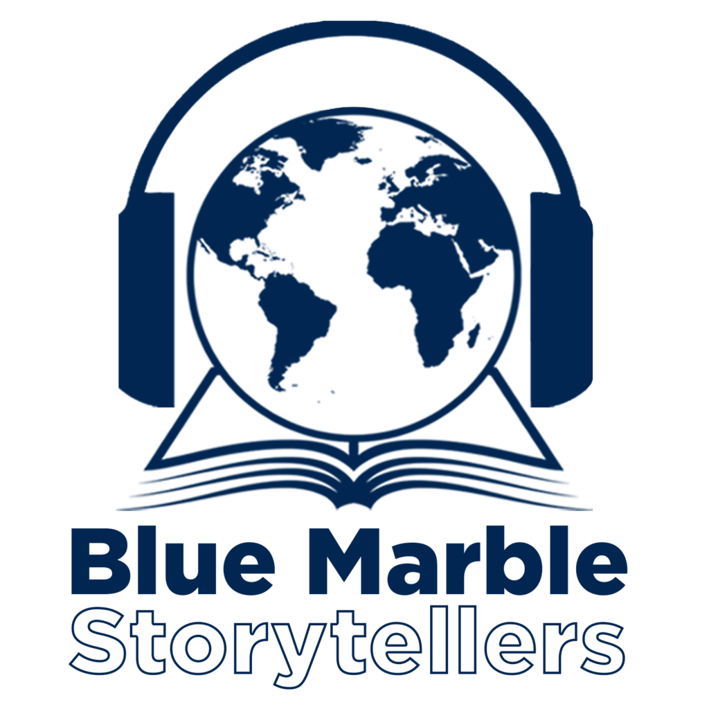 This image has an empty alt attribute; its file name is BlueMarbleStorytellers-Logo-Podcast-04-1024x1024.png